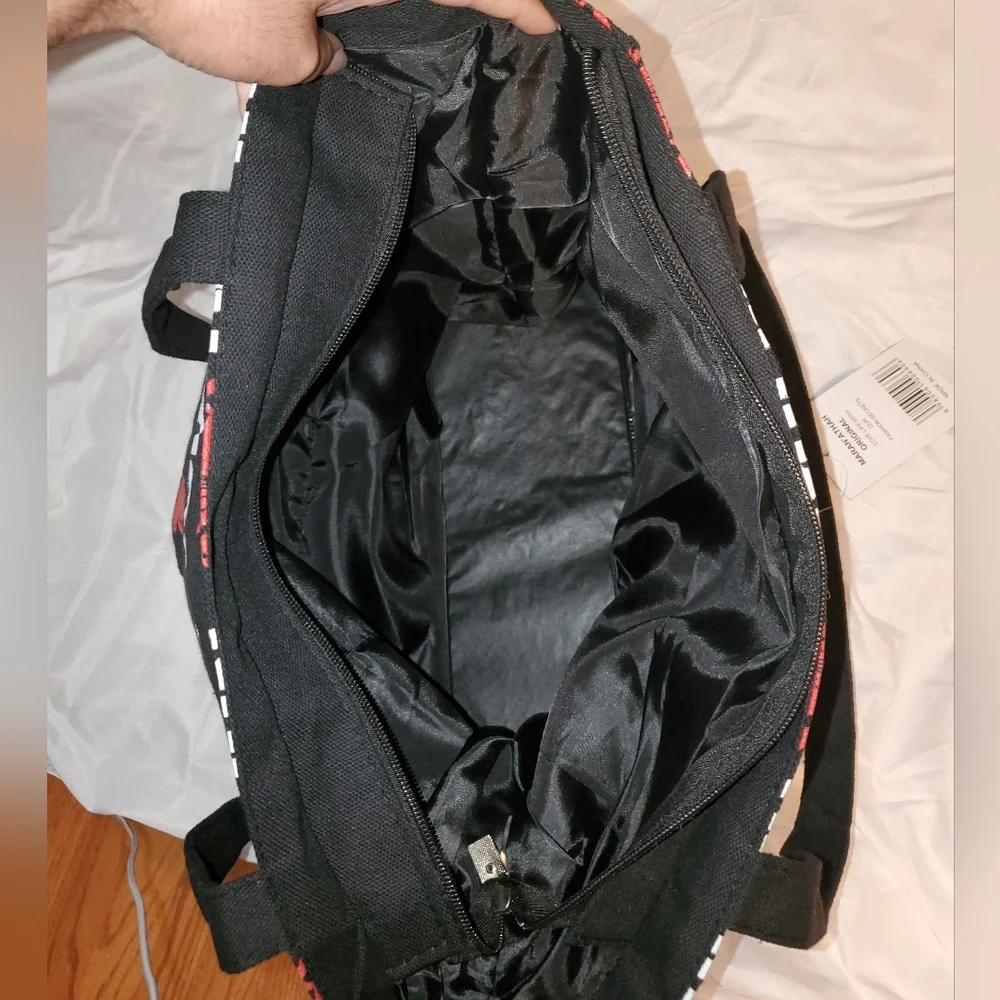 💸 5 for $20 | NWT Maran' Athah Miami Butterfly Canvas Tote Bag - Picture 10 of 16